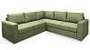 Угловой диван Лагом с блоком независимых пружин